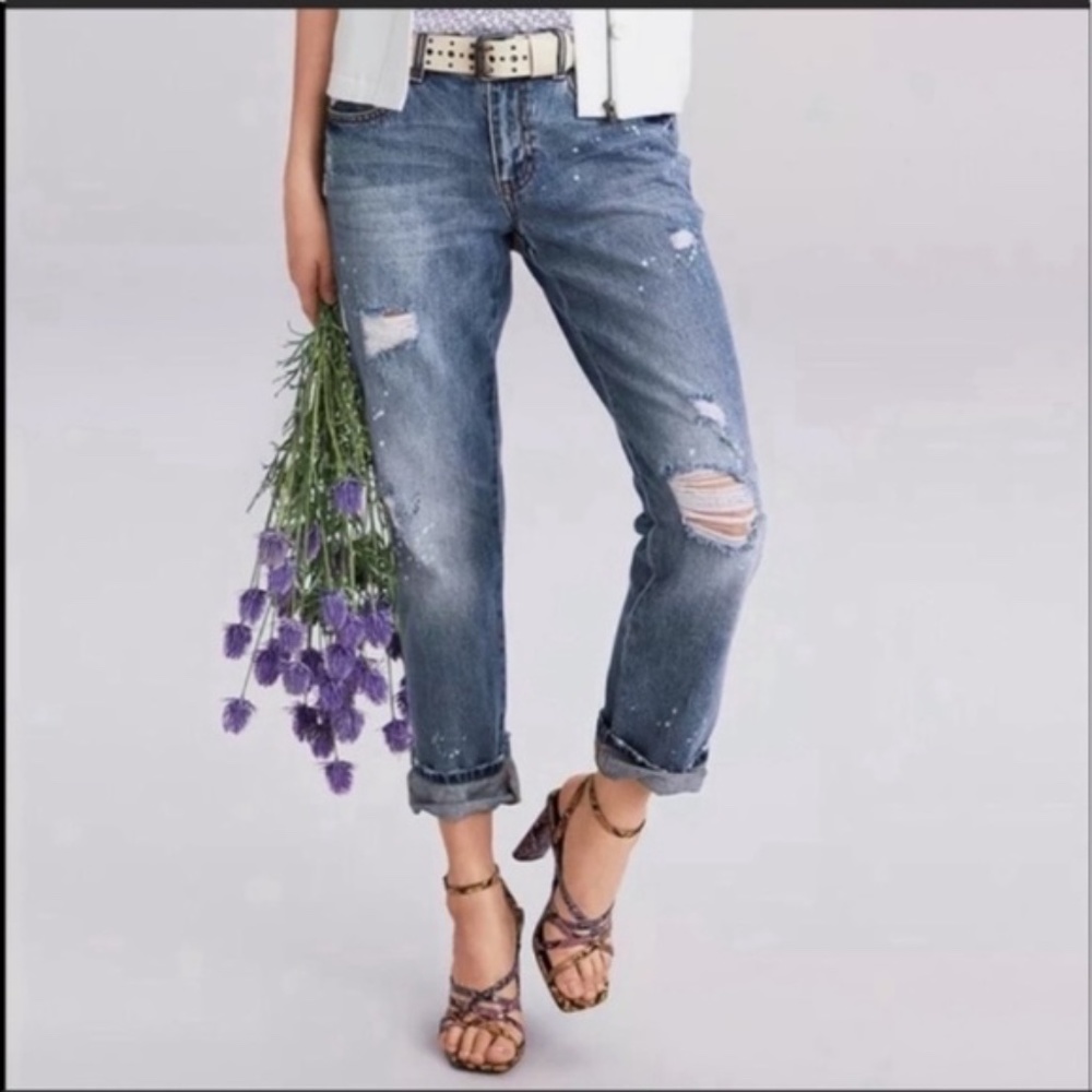 CAbi 100% Boyfriend Jean Style #5884 - Like New